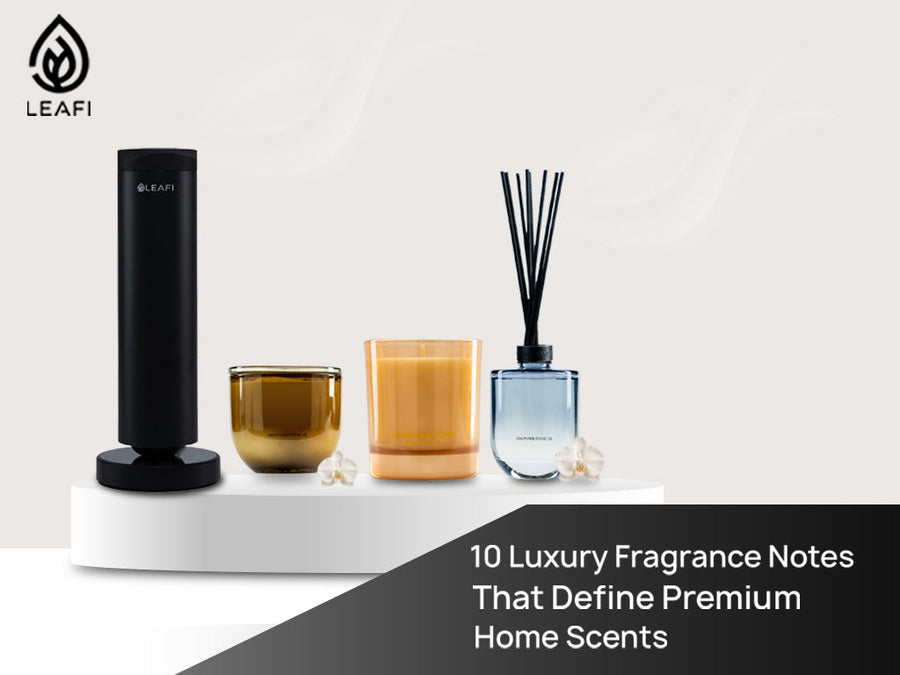 10 Luxury Fragrance Notes That Define Premium Home Scents