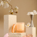 Freesia & Pear Scented Candle scented soy wax candle by LEAFI Aroma UAE