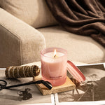 Secret Flower Scented Candle scented soy wax candle by LEAFI Aroma UAE