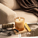 Champagne Toast Scented Candle scented soy wax candle by LEAFI Aroma UAE