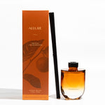 Orange & Sandalwood Reed Diffuser premium reed diffuser set by LEAFI Aroma UAE