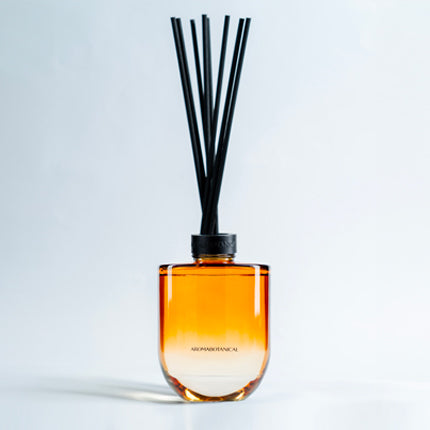 Orange & Sandalwood Reed Diffuser premium reed diffuser set by LEAFI Aroma UAE