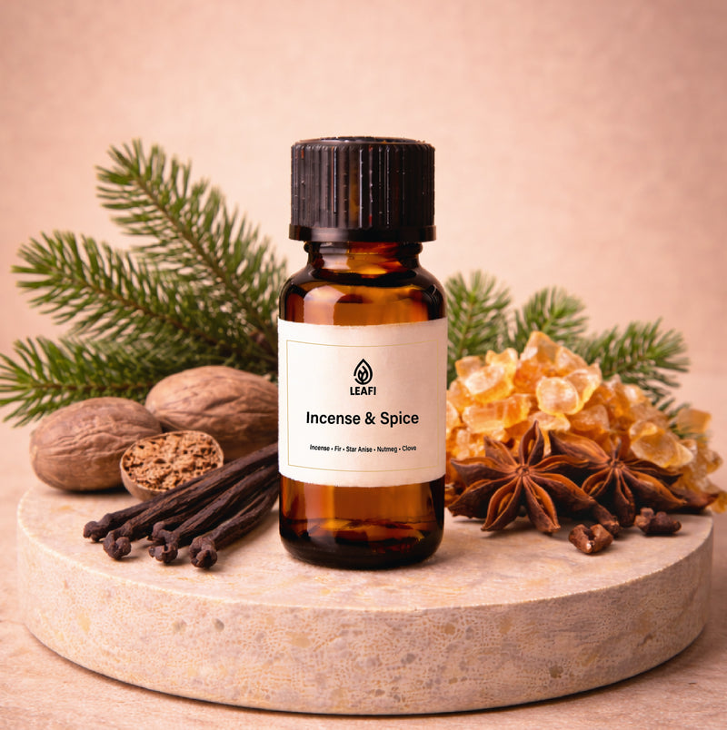 Incense & Spice – Warm Woody Spice Fragrance Oil | LEAFI Aroma