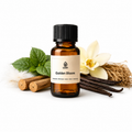 LEAFI golden-bloom fragrance oil on white background