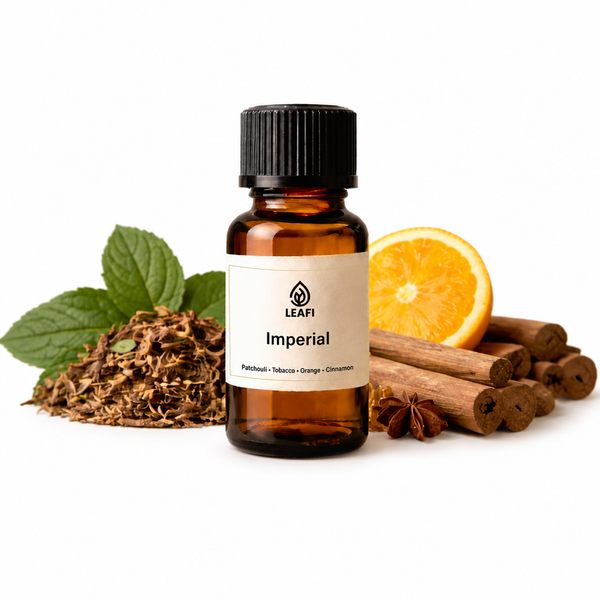 LEAFI imperial fragrance oil on white background