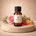 Layali Rose Fragrance Oil bottle - premium diffuser fragrance oil by LEAFI Aroma UAE