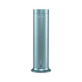 LEAFI Aura 200 aroma diffuser in Aqua Blue - front view showing the LEAFI logo
