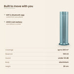 LEAFI Aura 200 features and specifications - 200 cubic metre coverage, 100 ml reservoir, 4000 mAh battery