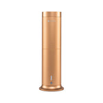 LEAFI Aura 200 aroma diffuser in Gold - front view showing the LEAFI logo
