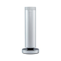 LEAFI Aura 300 smart aroma diffuser in Silver - front view showing the LEAFI logo