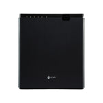 LEAFI SECURE waterless aroma diffuser in Black - front view showing the LEAFI logo