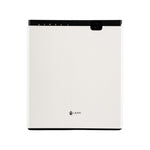 LEAFI SECURE waterless aroma diffuser in White - front view showing the LEAFI logo