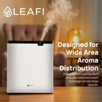 LEAFI LEAFI SECURE Waterless Aroma Diffuser - White premium home fragrance product in UAE