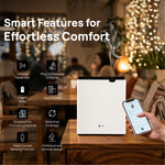 LEAFI LEAFI SECURE Waterless Aroma Diffuser - White premium home fragrance product in UAE
