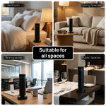 LEAFI LEAFI Aura 300 Smart Aroma Diffuser - Silver cold-air aroma diffuser for home and office scenting in UAE