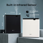 LEAFI LEAFI SECURE Waterless Aroma Diffuser - White premium home fragrance product in UAE