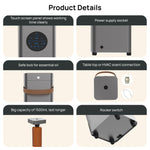 LEAFI LEAFI SENSE Smart Aroma Diffuser - Titanium cold-air aroma diffuser for home and office scenting in UAE
