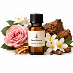 LEAFI neroli-tobacco fragrance oil on white background