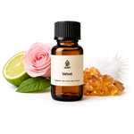 LEAFI velvet fragrance oil on white background