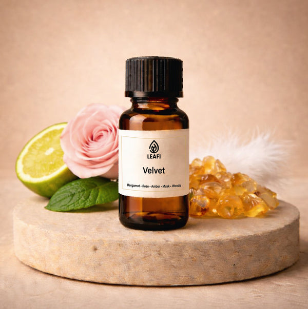 Velvet – Warm Floral & Woody Fragrance Oil | LEAFI Aroma